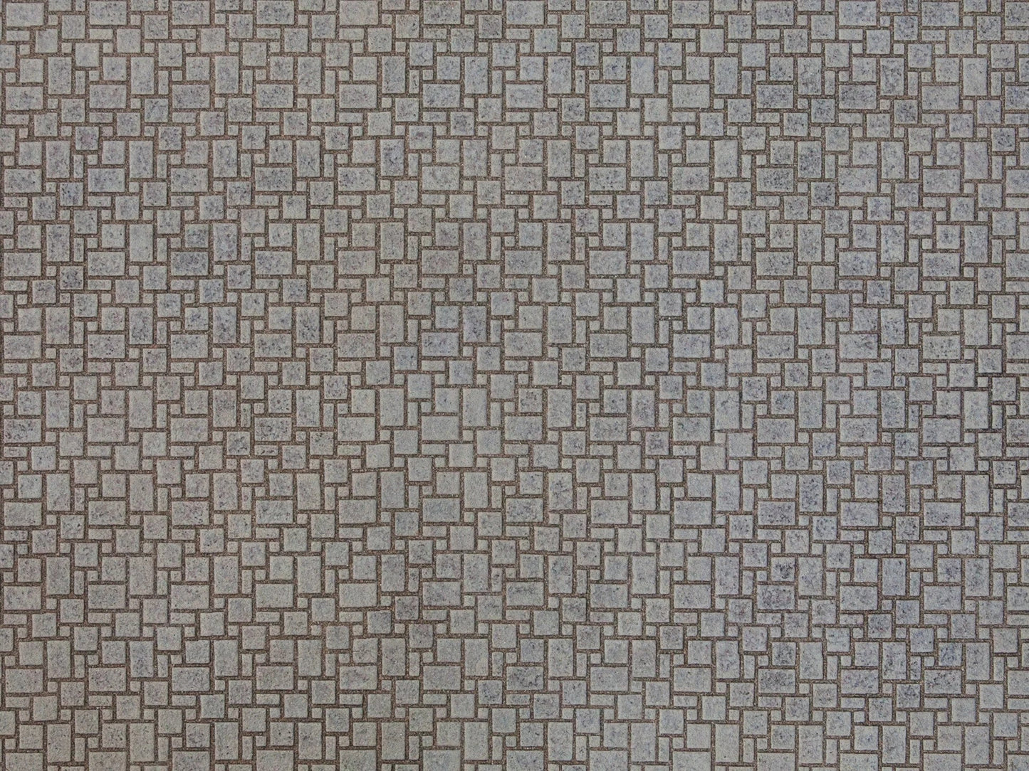 HO 3D Cardboard Sheet - Modern Pavement -