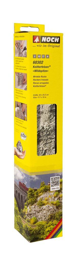 N Wrinkle Rocks - Wilspitze - 45 x 25.5 cm