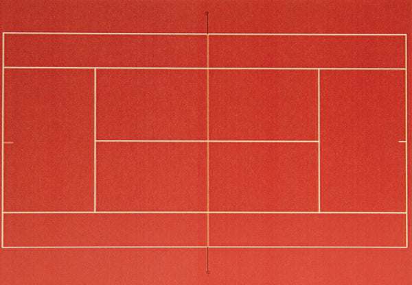 HO/OO Tennis Court Scenery Set