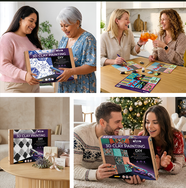 image8_DIY 3D Painting Tiles - Patchwork Garden