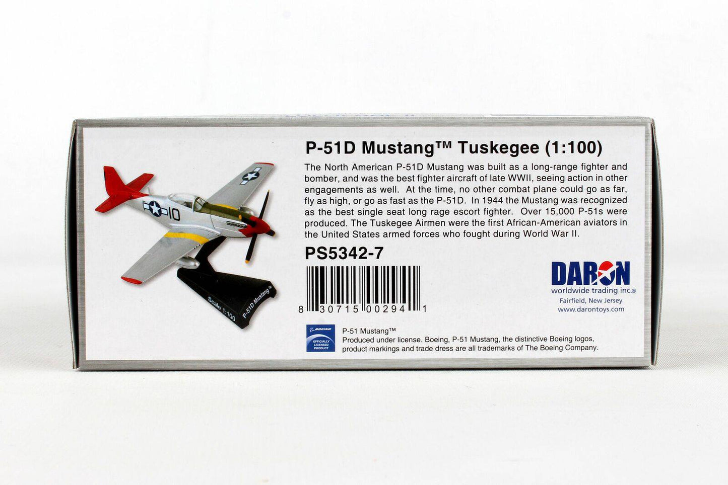 1/100 P51 Mustang (Tuskeegee)