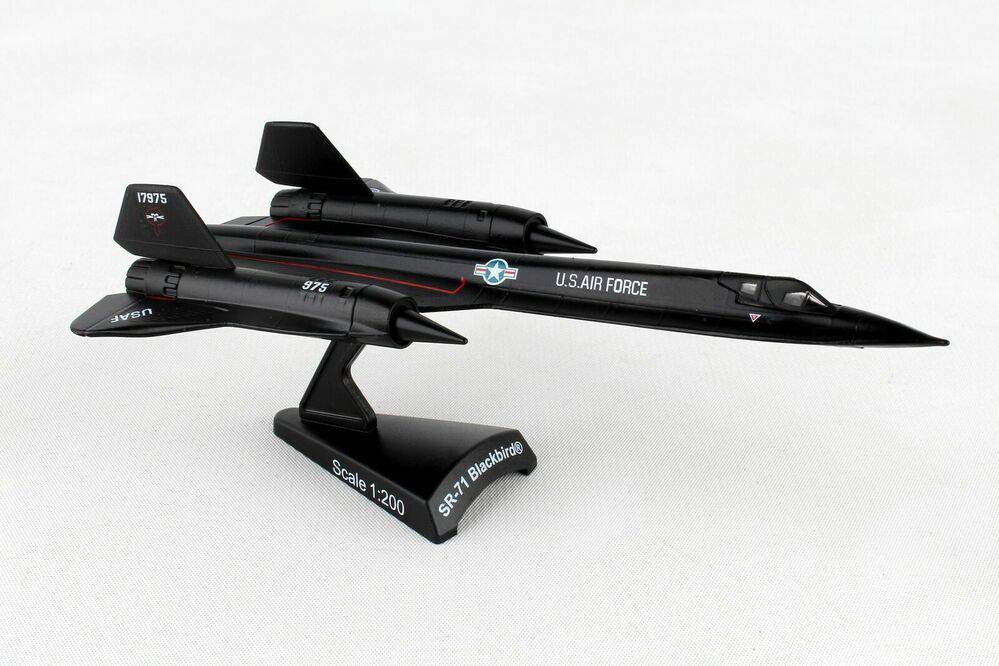 1/200 SR71 USAF Blackbird