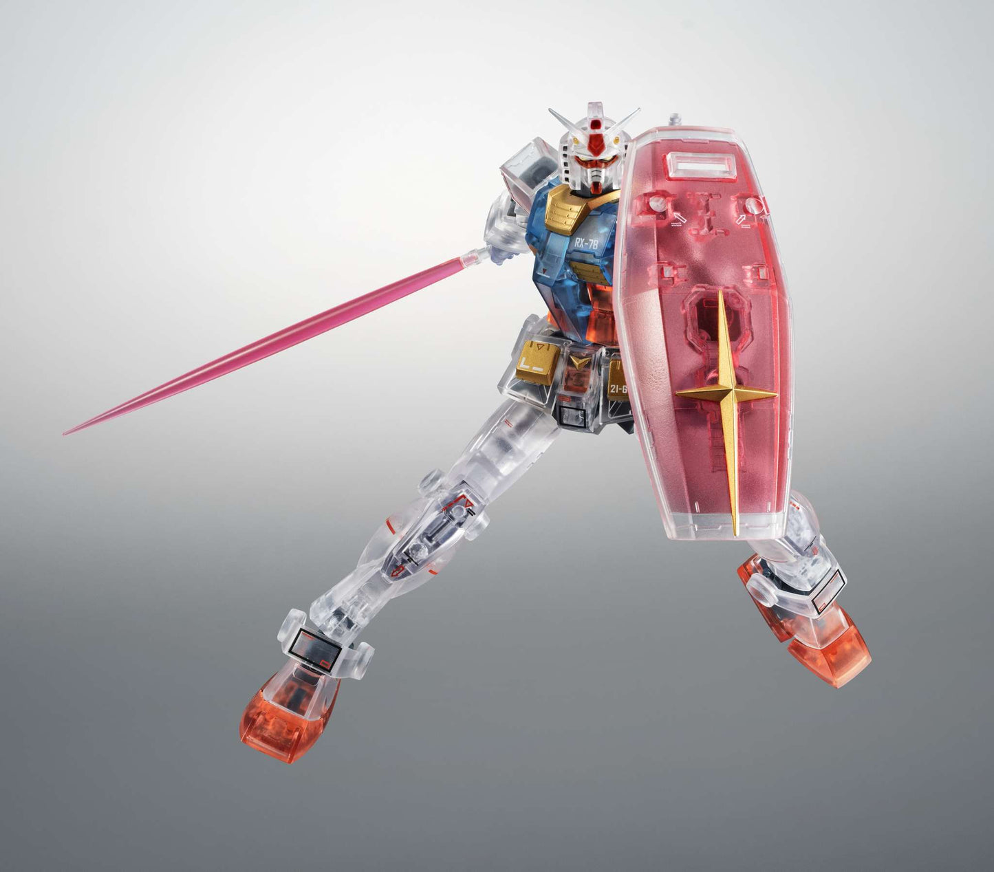 THE ROBOT SPIRITS <SIDE MS> RX782 GUNDAM ver. A.N.I.M.E. Clear Color