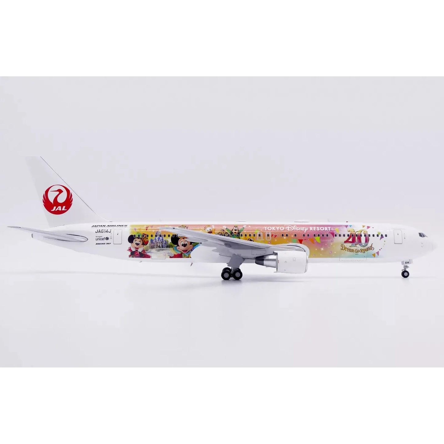 1/200 Japan Airlines B767-300ER JA614J "Dream-Go-Round"