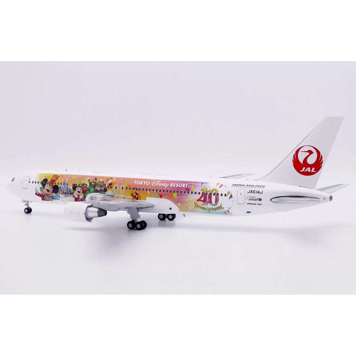 1/200 Japan Airlines B767-300ER JA614J "Dream-Go-Round"