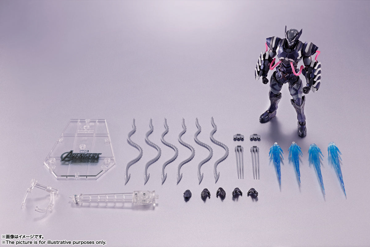 S.H.Figuarts Venom Symbiote Wolverine TECHON AVENGERS