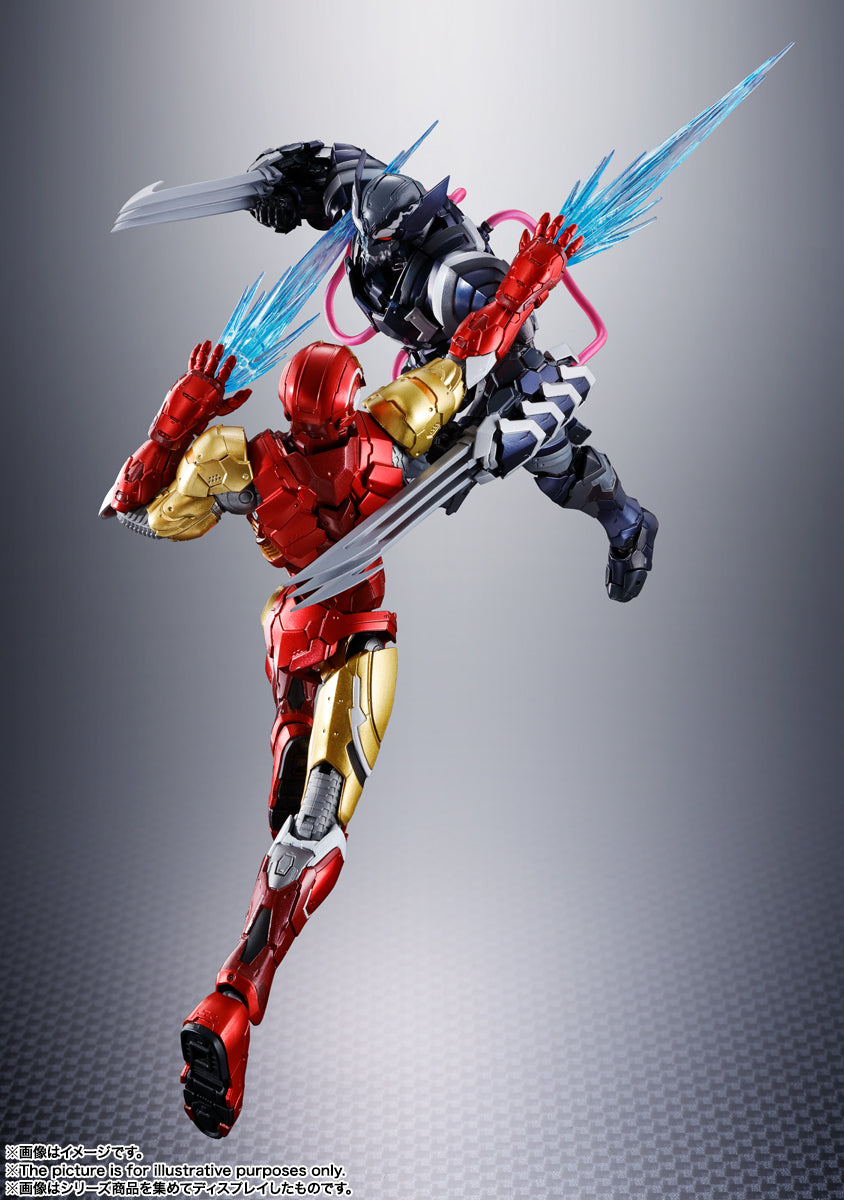 S.H.Figuarts Venom Symbiote Wolverine TECHON AVENGERS
