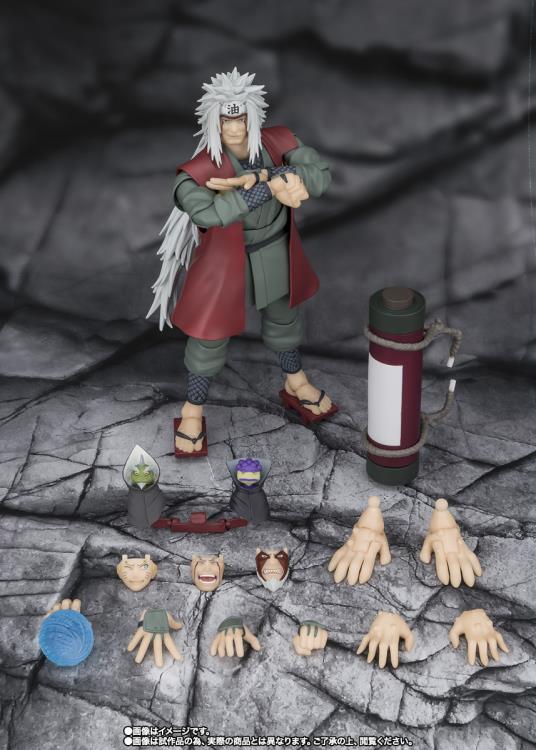 S.H.Figuarts JIRAIYA -Hidden Leaf Heroic Master Sage- (Sage Mode Set)
