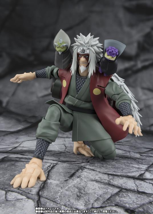 S.H.Figuarts JIRAIYA -Hidden Leaf Heroic Master Sage- (Sage Mode Set)