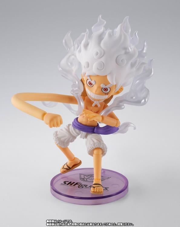 S.H.Figuarts World Collectable Figure x S.H.Figuarts Monkey D. Luffy (Gear 5)