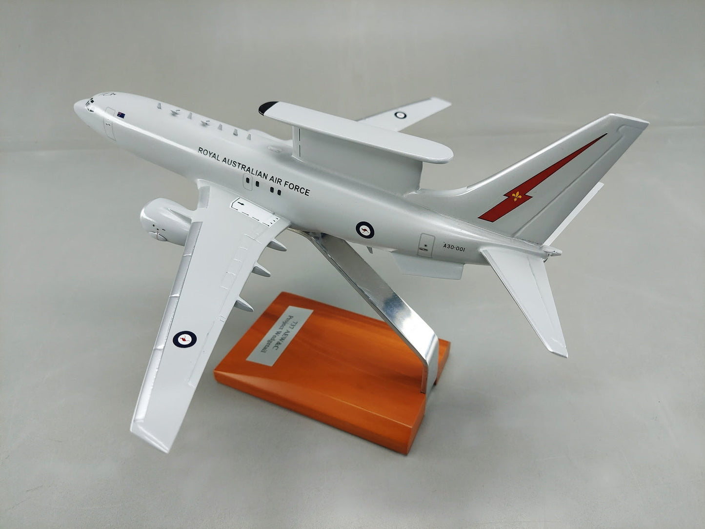 1/100 Boeing E7A Wedgetail A35003 RAAF Base Williamtown No.2 SQN Licensed Air Force Centenary Prod