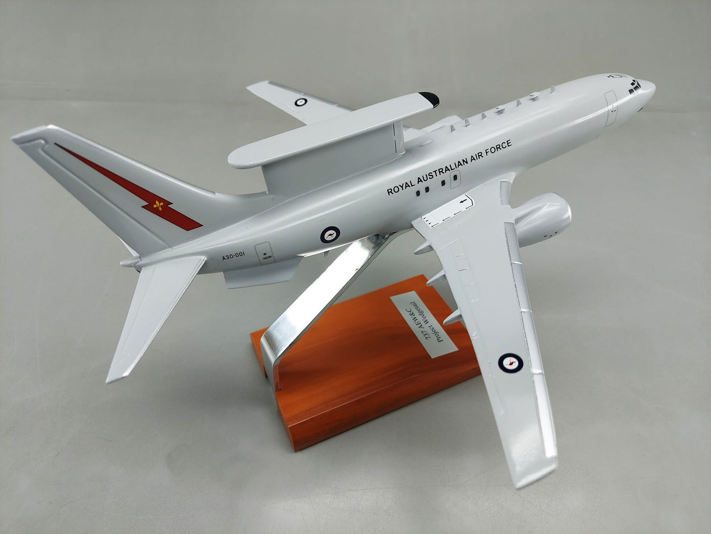 1/100 Boeing E7A Wedgetail A35003 RAAF Base Williamtown No.2 SQN Licensed Air Force Centenary Prod