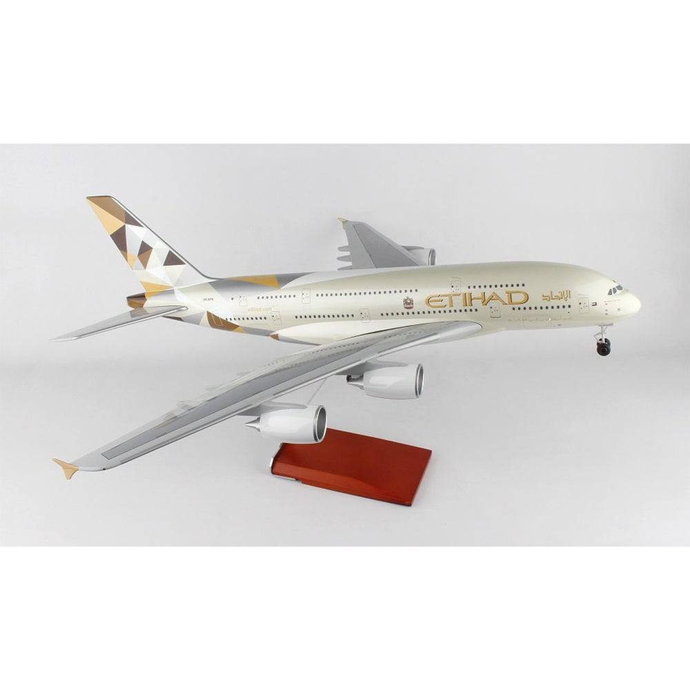 1/100 A380 Etihad w/Wooden Stand