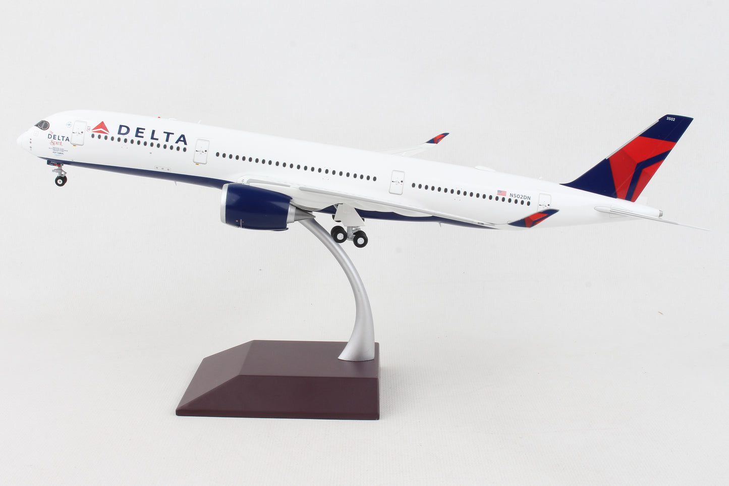 1/200 Delta Airlines A350-900 Flaps Down N502DN - The Delta Spirit -