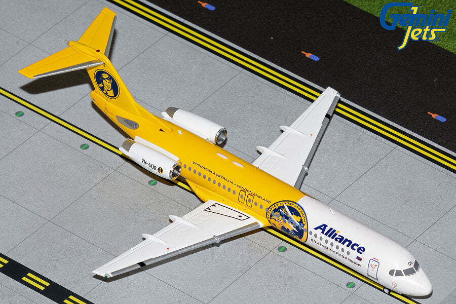 1/200 Alliance Airlines Fokker 100 Southern Cross Minor VHUQG