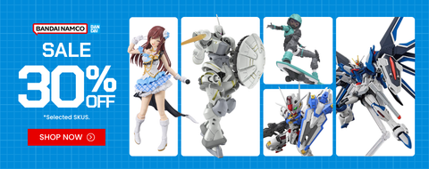 Bandai 30% Off Sale