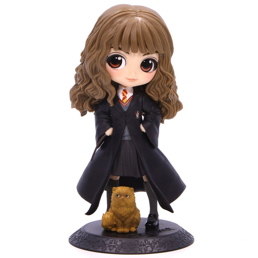 HARRY POTTER Q POSKET-HERMIONE GRANGER WITH CROOKSHANKS-