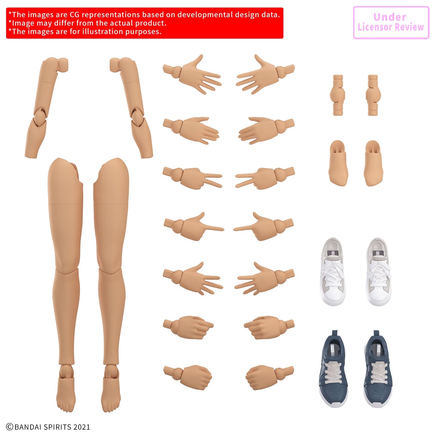 30MS Option Body Parts Arm Parts & Leg Parts S [Color C]