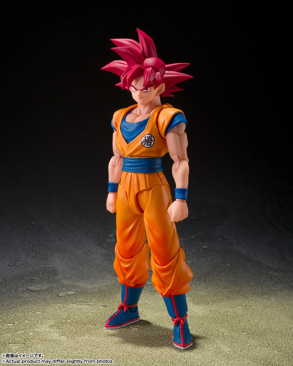 S.H.Figuarts Super Saiyan God Son Goku (God Aura)