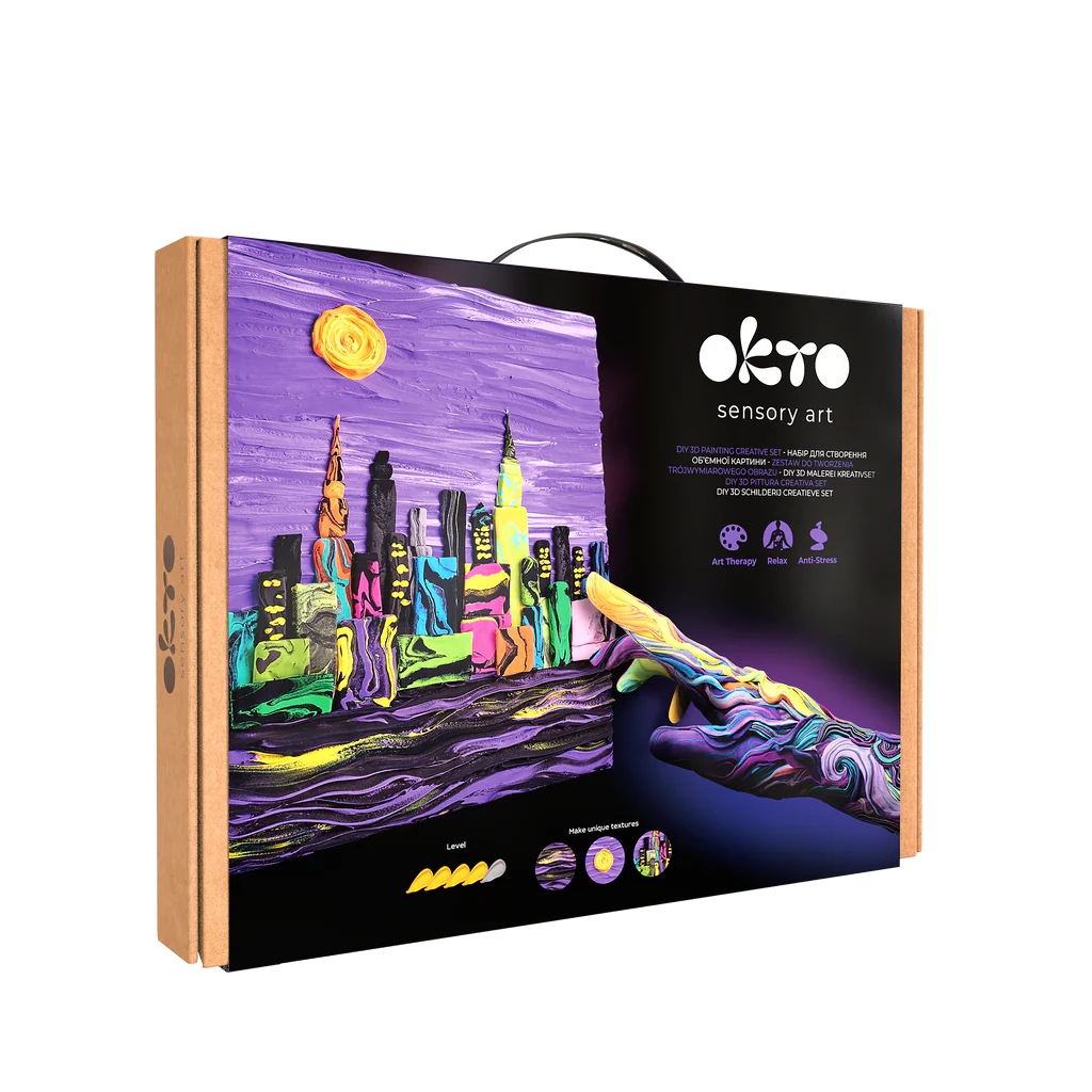 Sensory Art 3D Creative Set: New York Skyline