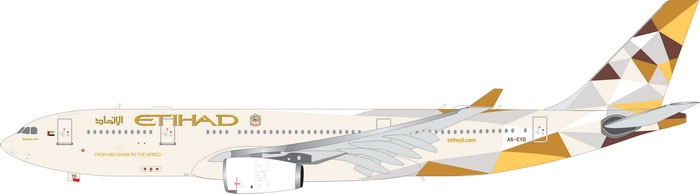 1/200 A330-200 Etihad (New C/S) A6-EYD