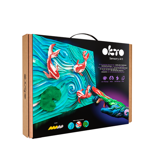 Sensory Art Creative Set: Koi Carps