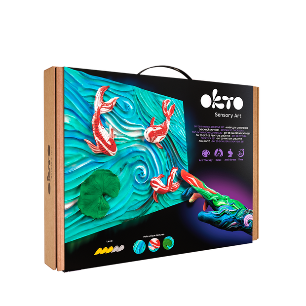 Sensory Art Creative Set: Koi Carps