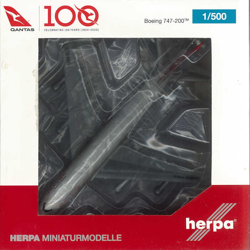 1/500 Qantas Boeing 747-200 Centenary Series VH-EBB "City of Melbourne"