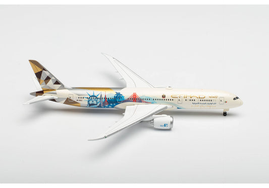 1/500 Etihad Airways Boeing 787-9 Dreamliner A6-BLE "Choose the USA"