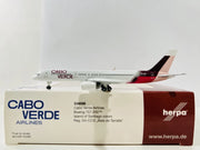 1/500 Cabo Verde Airlines Boeing 757-200 Island of Santiago Colors D4-CCG "Baía de Tarrafal"