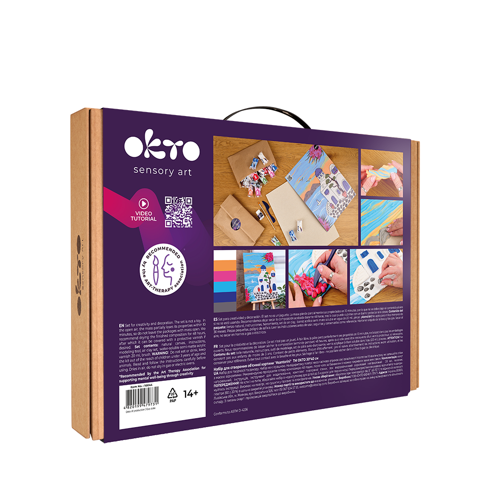 DIY 3D Painting Creative Set Santorini
