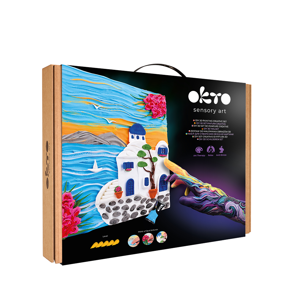 DIY 3D Painting Creative Set Santorini