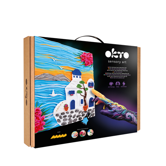DIY 3D Painting Creative Set Santorini