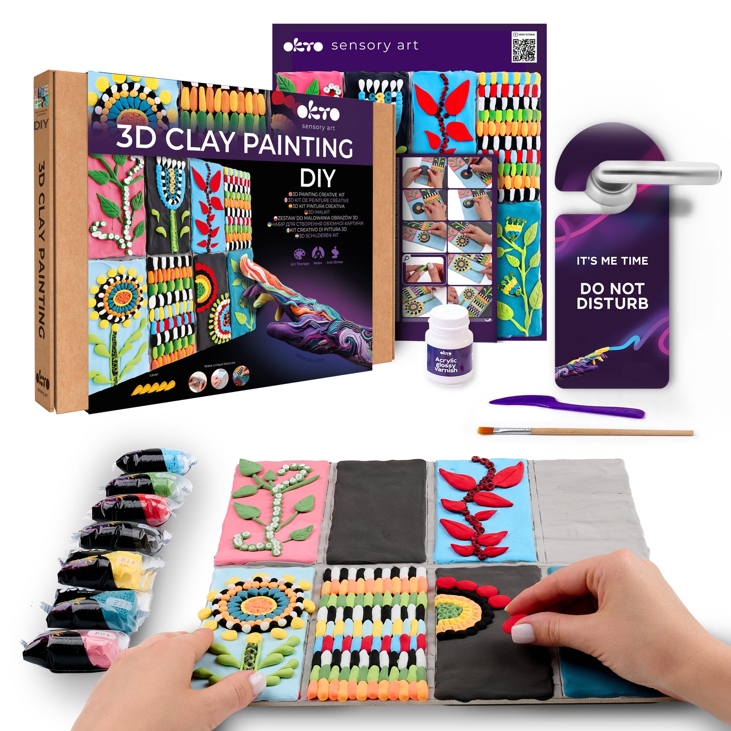 image2_DIY 3D Painting Tiles - Patchwork Garden