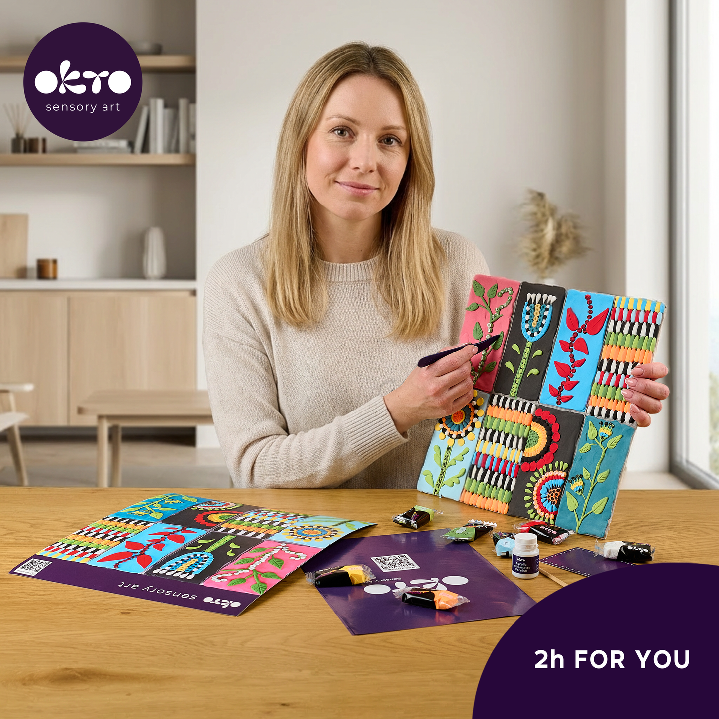 image7_DIY 3D Painting Tiles - Patchwork Garden