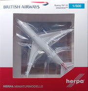 1/500 British Airways Boeing 787-10 Dreamliner G-ZBLA