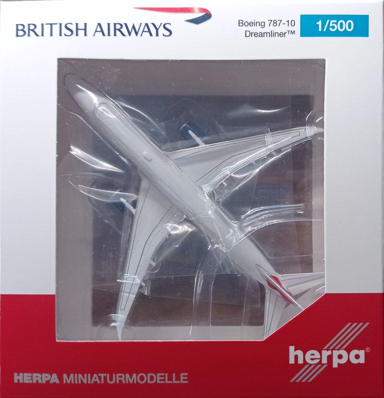 1/500 British Airways Boeing 787-10 Dreamliner G-ZBLA