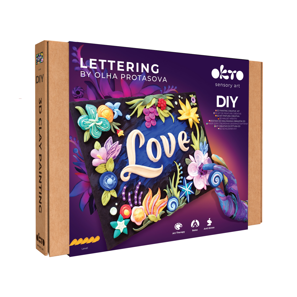 image1_DIY 3D Painting Lettering Kit - Love