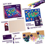 image3_DIY 3D Painting Lettering Kit - Fun