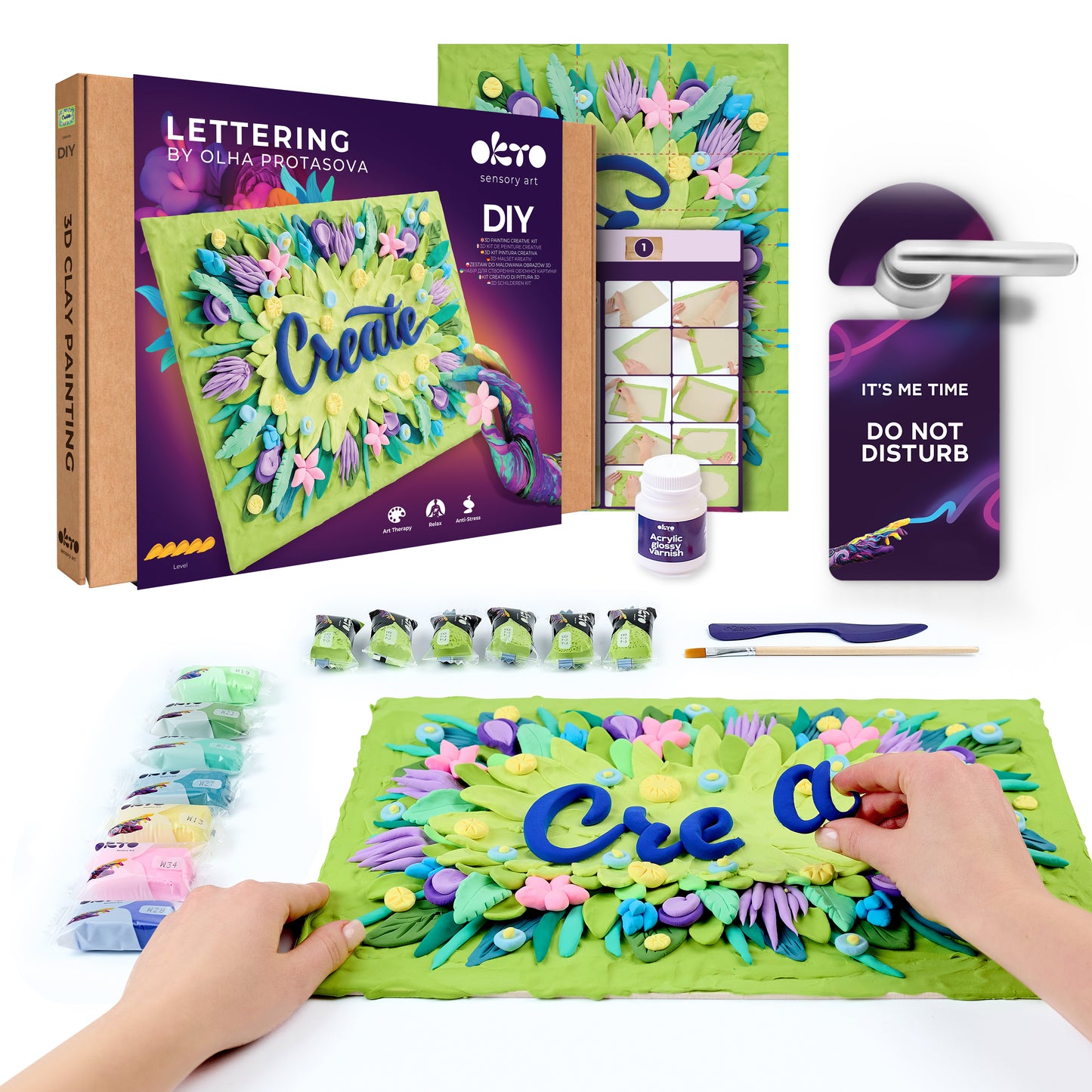 image2_DIY 3D Painting Lettering Kit - Create