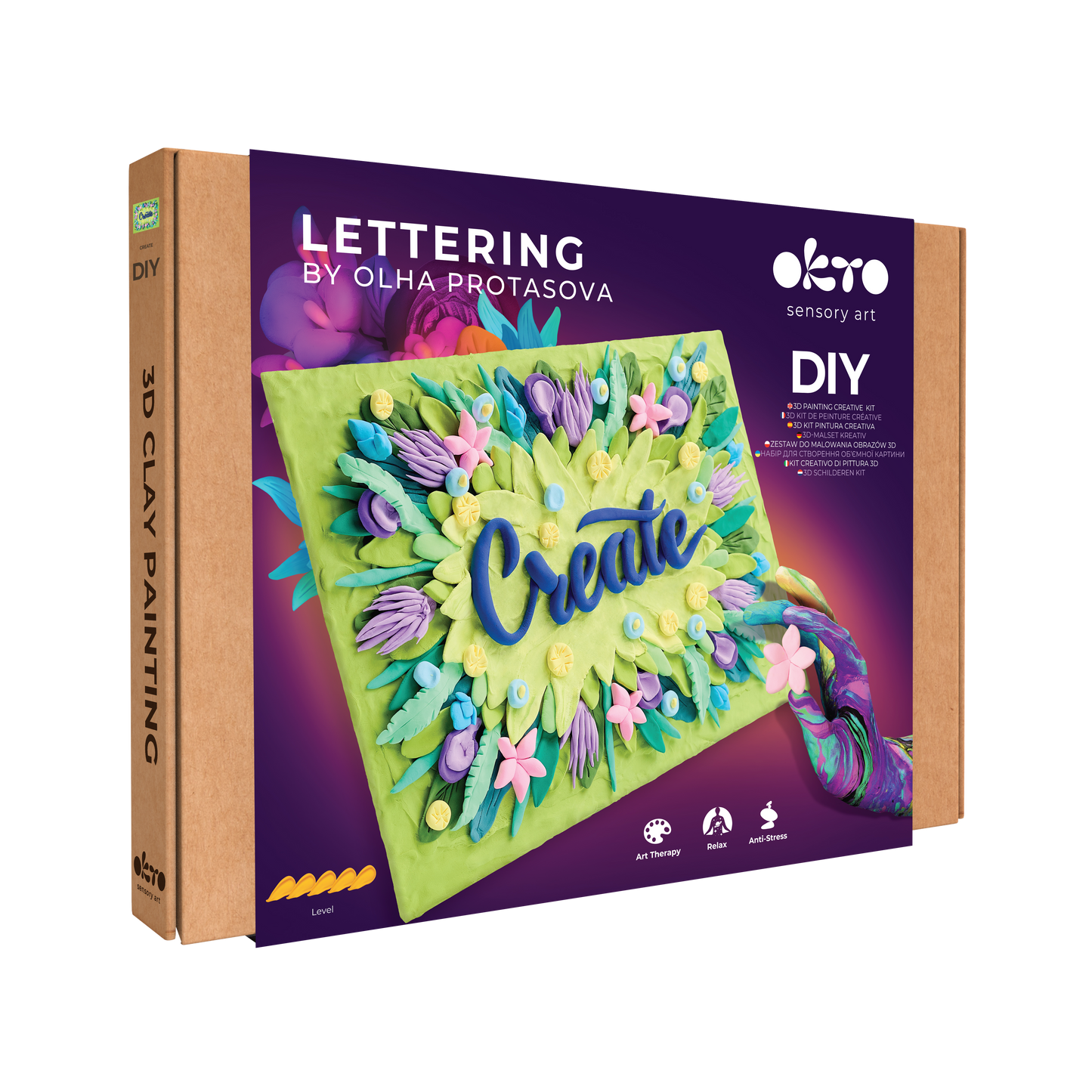 image1_DIY 3D Painting Lettering Kit - Create