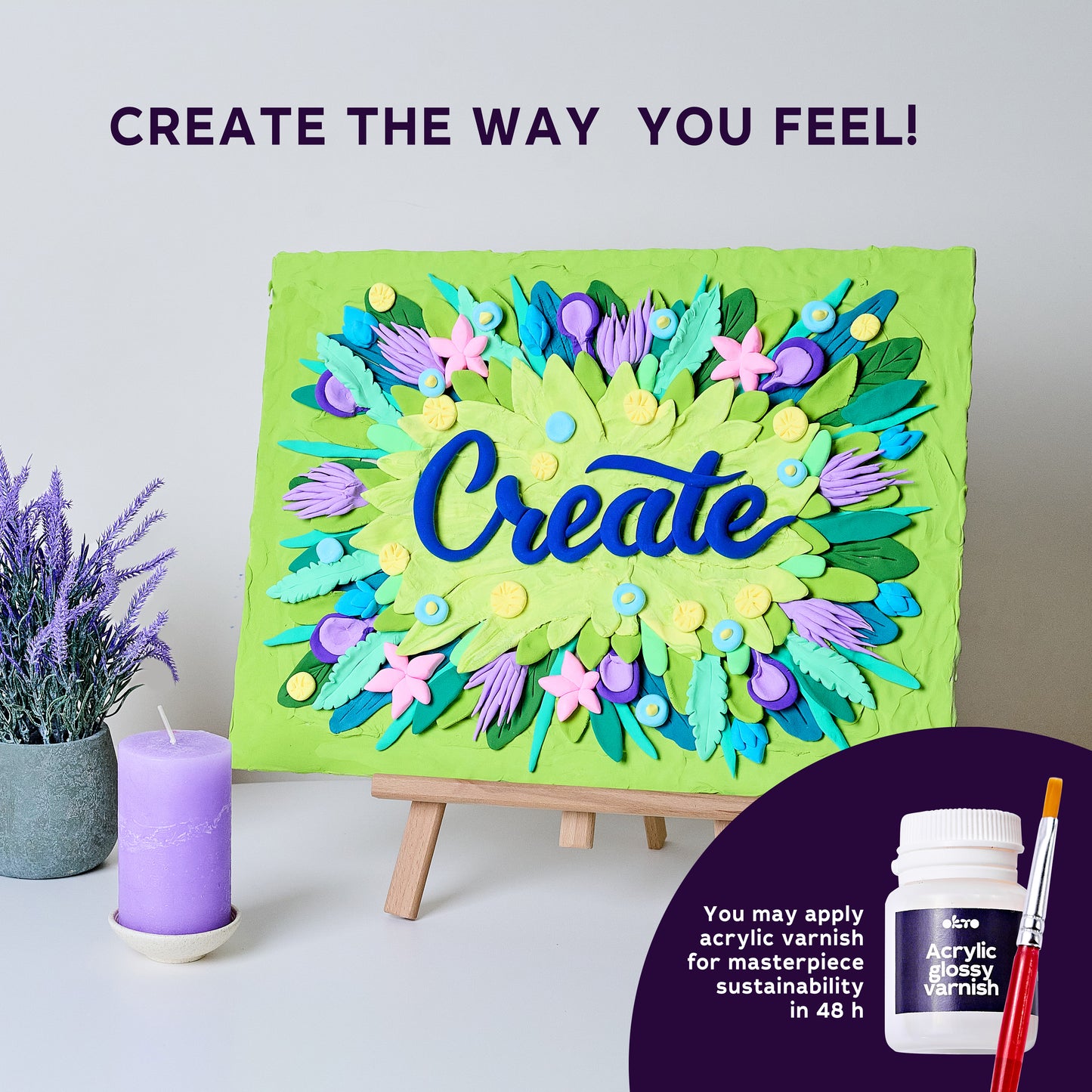 image5_DIY 3D Painting Lettering Kit - Create