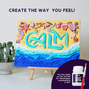 image5_DIY 3D Painting Lettering Kit - Calm