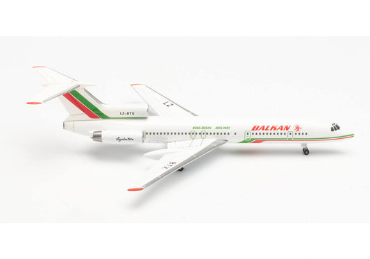 1/500 Balkan Bulgarian Airlines Tupolev TU-154M LZ-BTX