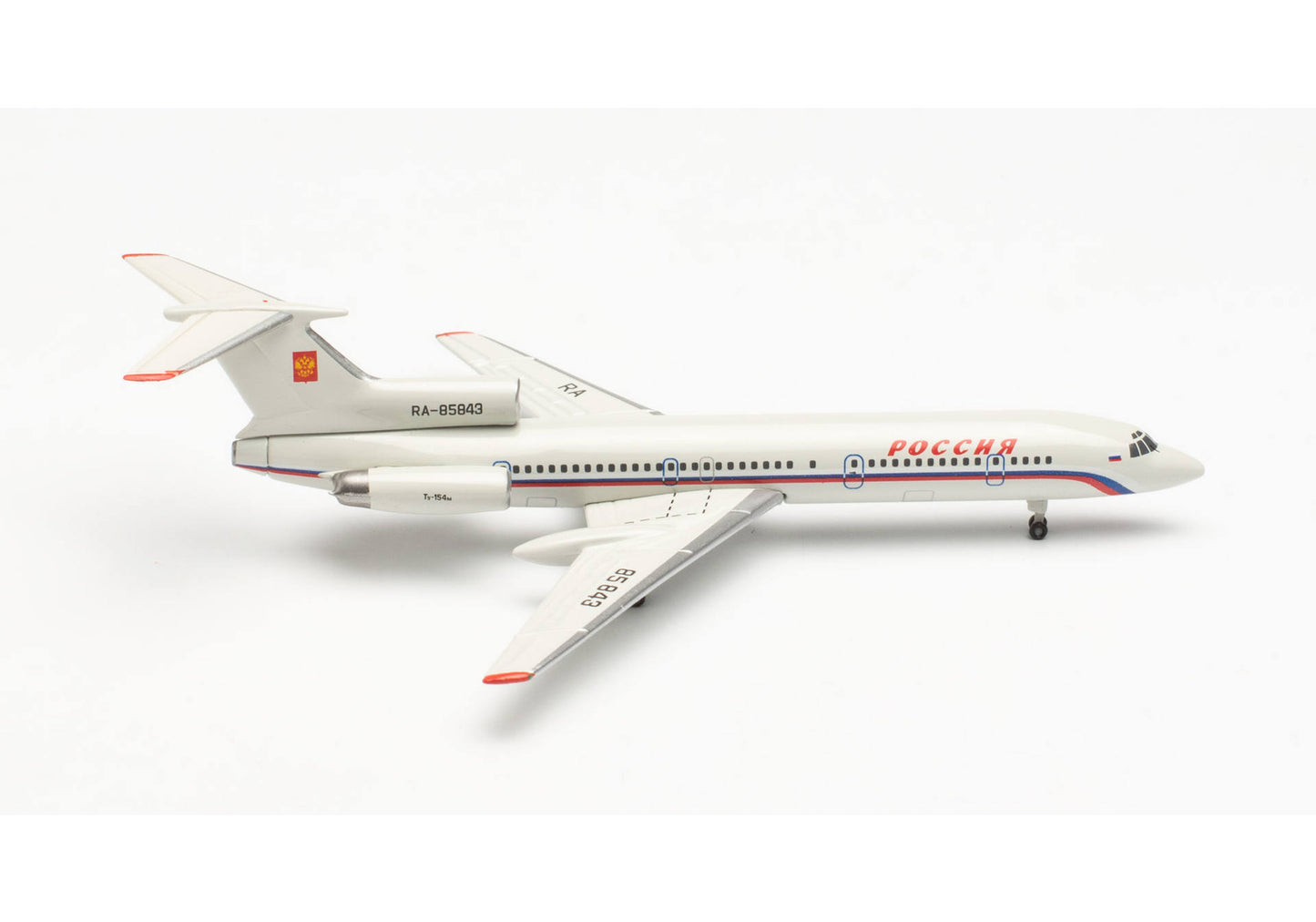 1/500 Rossiya Special Flight Detachment Tupolev TU-154M RA-85843