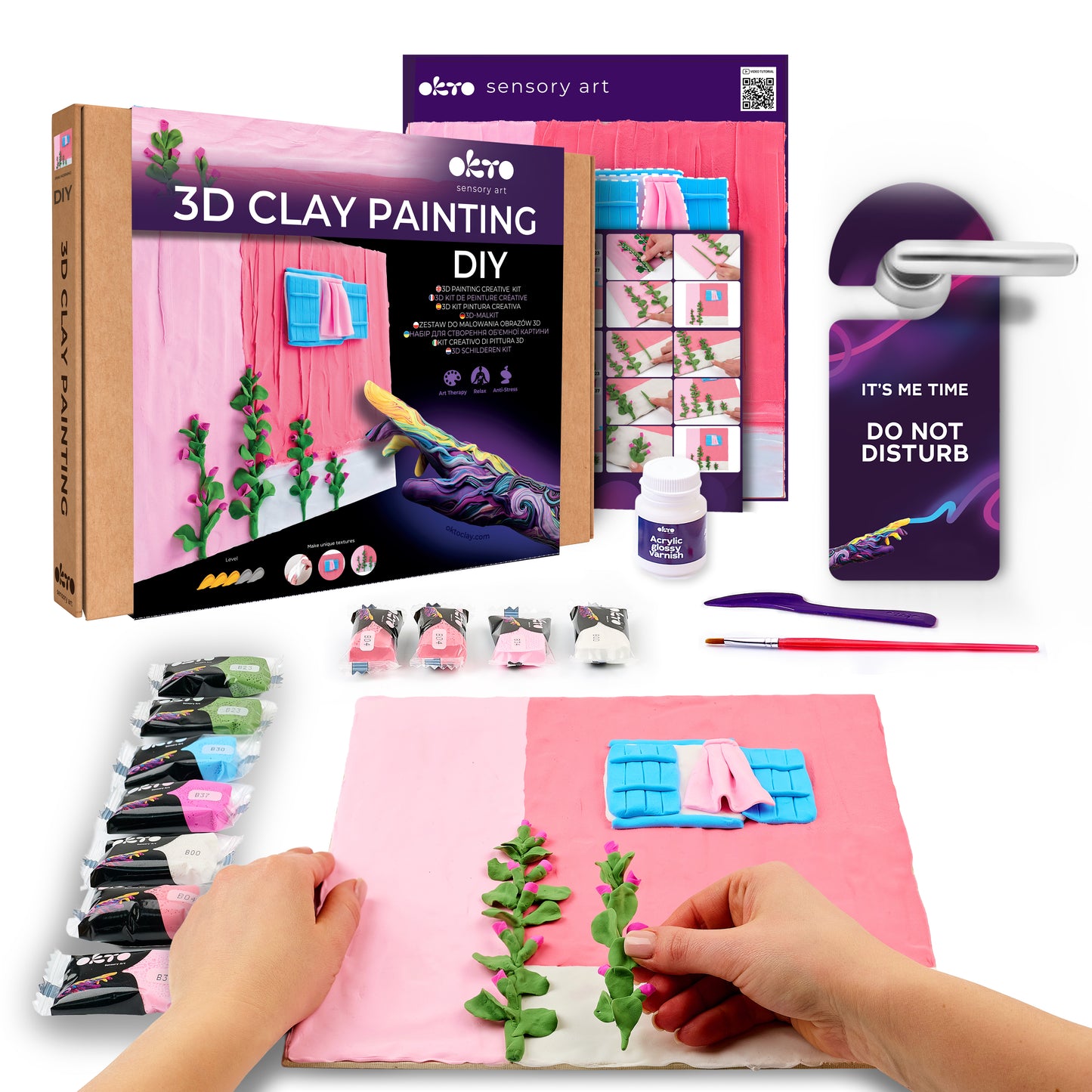 image2_Sensory Art Creative Window Set - Pink Morning
