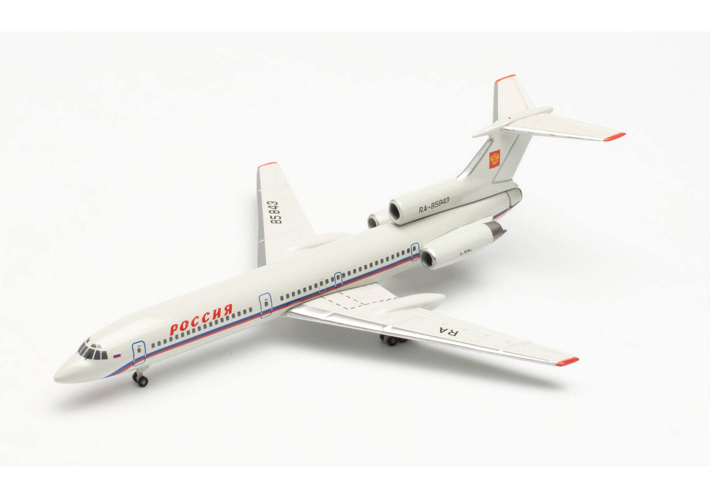1/500 Rossiya Special Flight Detachment Tupolev TU-154M RA-85843