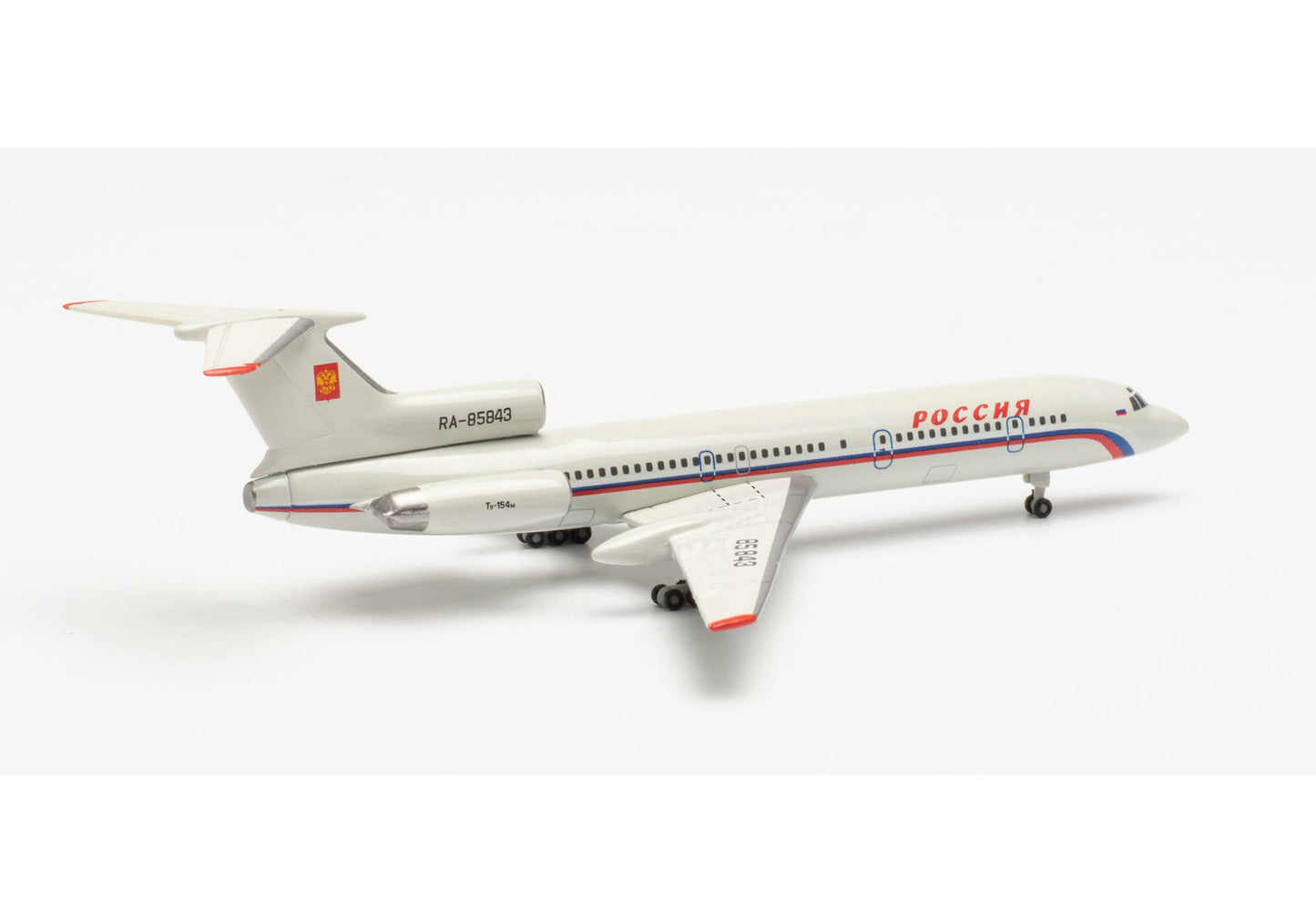 1/500 Rossiya Special Flight Detachment Tupolev TU-154M RA-85843
