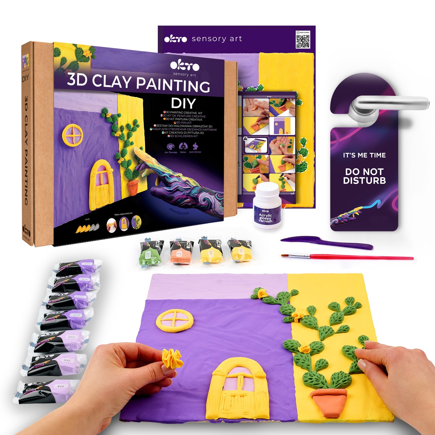image2_Sensory Art Creative Window Set - Lavender Midday