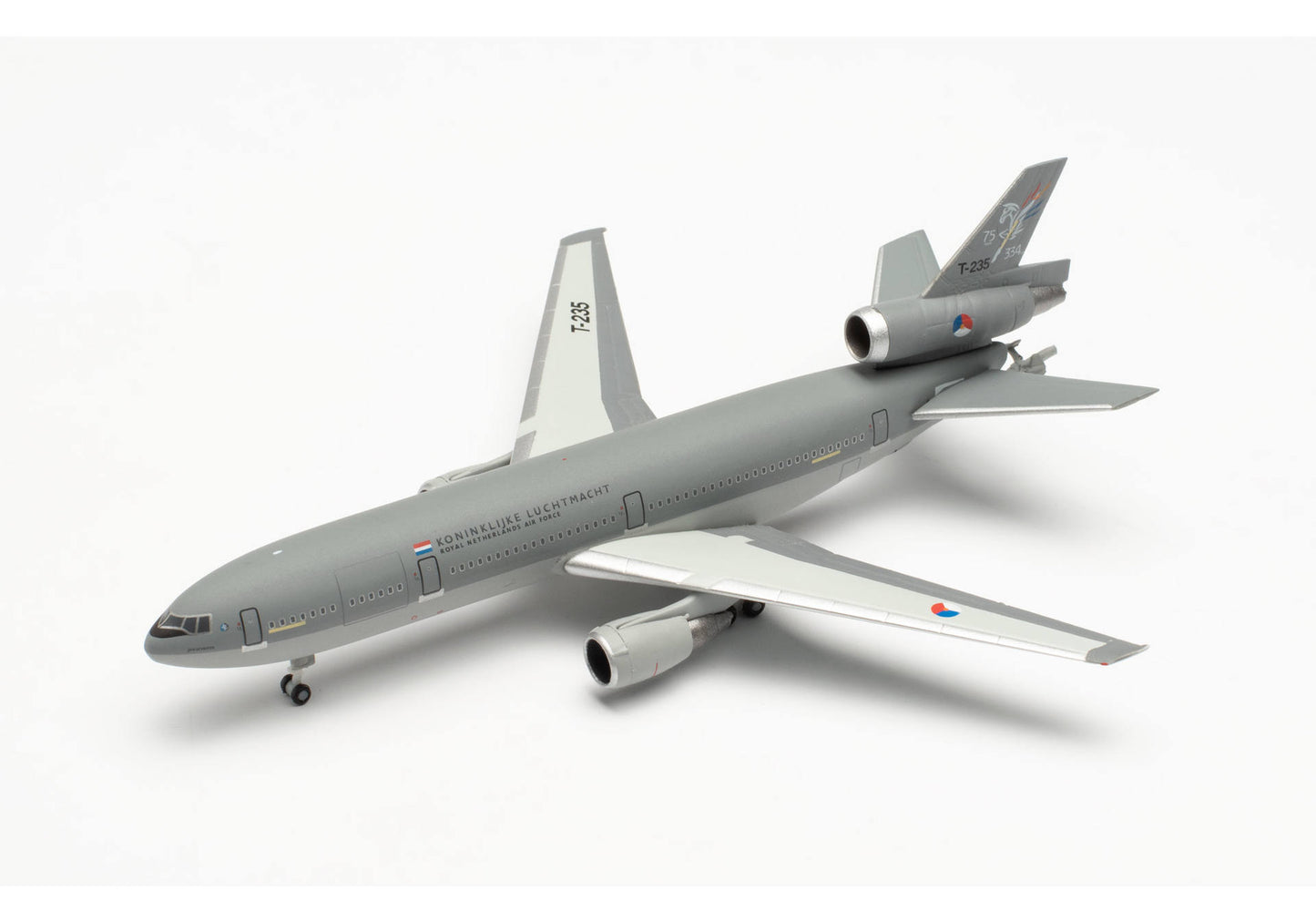 1/500 Royal Netherlands Air Force McDonnell Douglas KDC-10 Extender 334 Squadron Eindhoven Air Base "75 Years" T-235